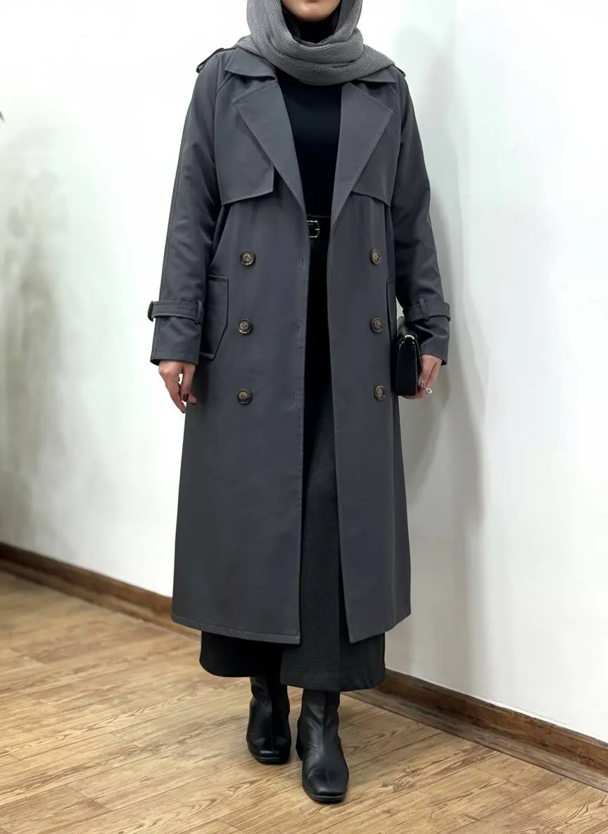 بارونی بلند ضد آب دنیز